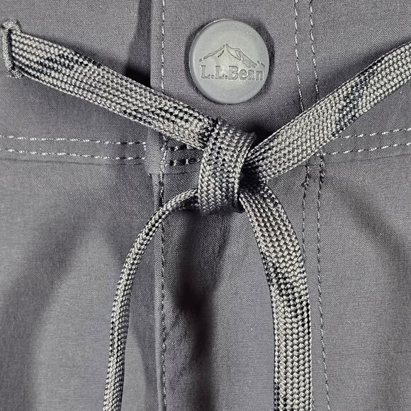 LL Bean Men's Cresta Hiking Shorts Comfort Waist 9" Alloy Gray NWOT Size L - Picture 3 of 10